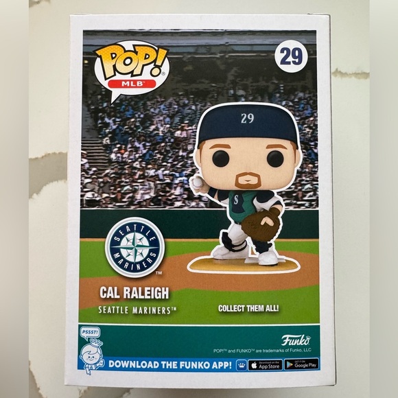 Cal Raleigh Funko Pop Vinyl Figure - Picture 3 of 6